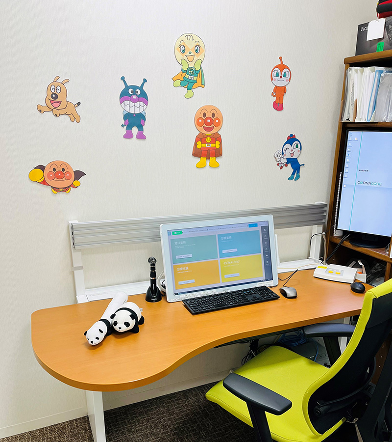 山下診療所の診察室の様子